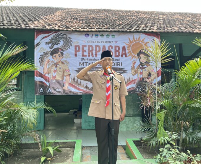 Resmi Dibuka, PERPASBA MTsN 3 Kediri Tahun 2026 Tanamkan Jiwa Kepemimpinan dan Kemandirian