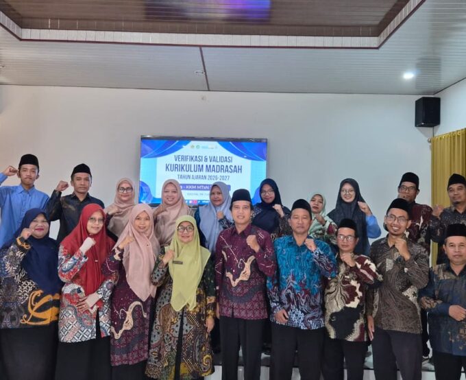 Verifikasi dan Validasi Kurikulum Madrasah Tahun Ajaran 2026/2027 se-KKM MTsN 3 Kediri Perkuat Peningkatan Mutu Madrasah