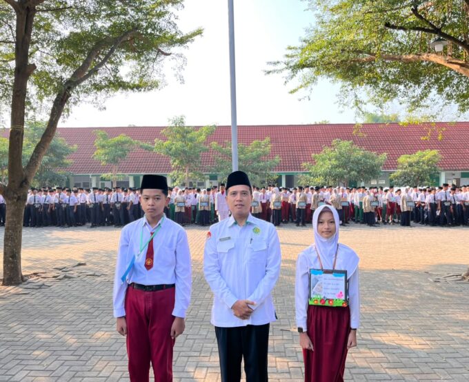 MATAMUDA MTsN 3 Kediri Resmi Dibuka, 354 Murid Baru Ikuti Hari Pertama dengan Penuh Semangat