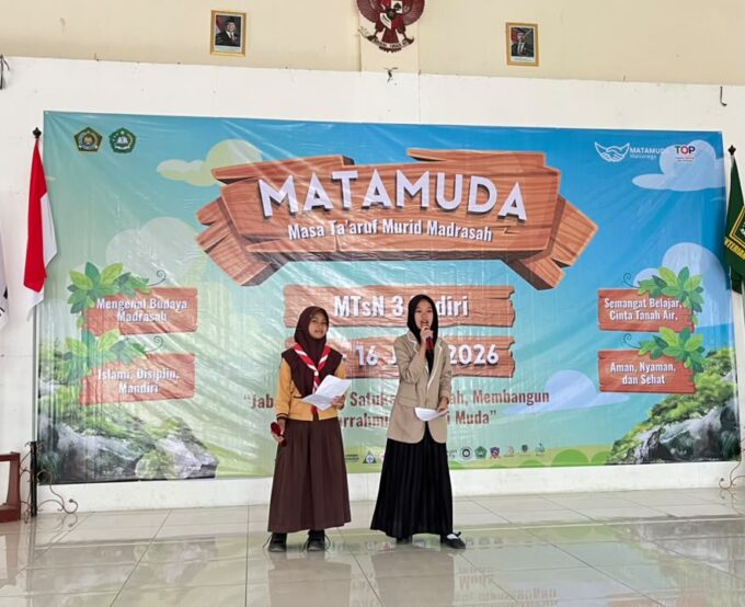 Hari Kedua MATAMUDA, Murid Baru MTsN 3 Kediri Perkuat Karakter dan Kenali Ekstrakurikuler