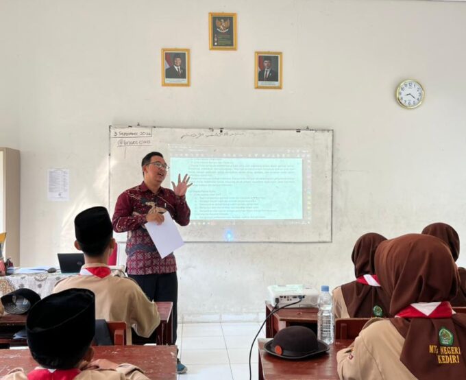 MTsN 3 Kediri Buka Kokurikuler “Suara Demokrasi”, Siswa Diajak Belajar Demokrasi melalui Pilketos dan Gelar Karya